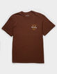 BRIXTON Coors Roundup Mens Tee image number 2