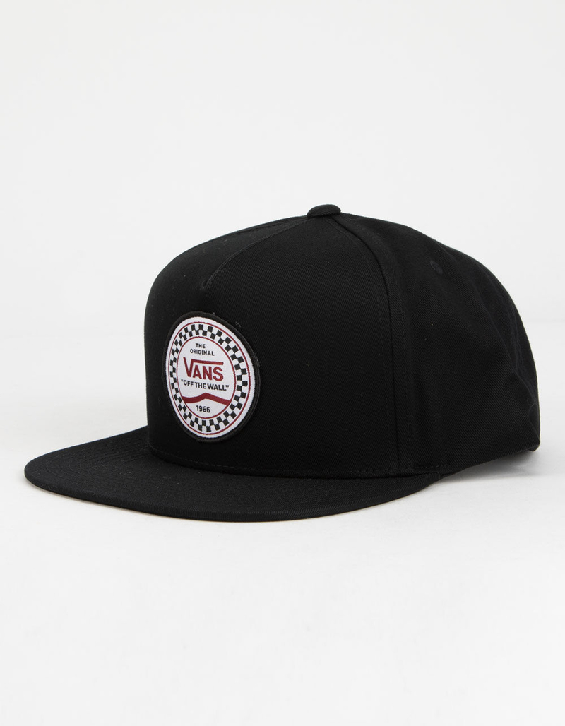 VANS Checkered Side Mens Snapback Hat image number 0