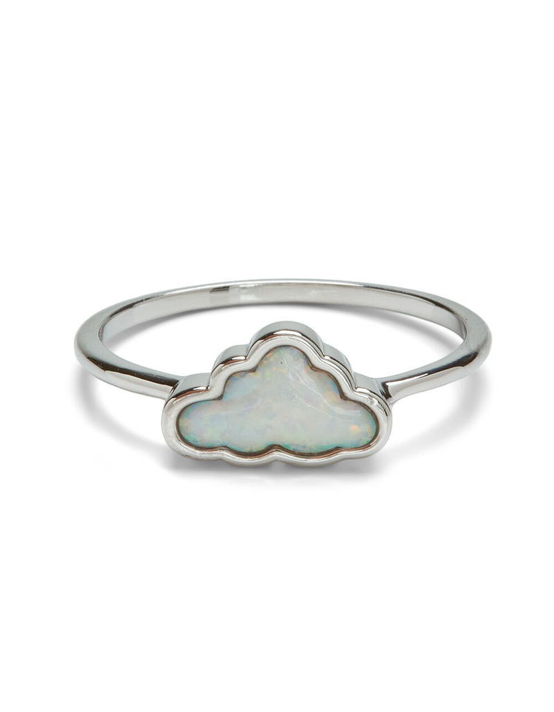 PURA VIDA Opal Cloud Silver Ring image number 0