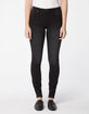 RSQ Mid Rise Wash Black Womens Jeggings image number 2