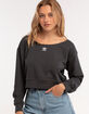 ADIDAS Womens Slouchy Crew Sweatshirt image number 1