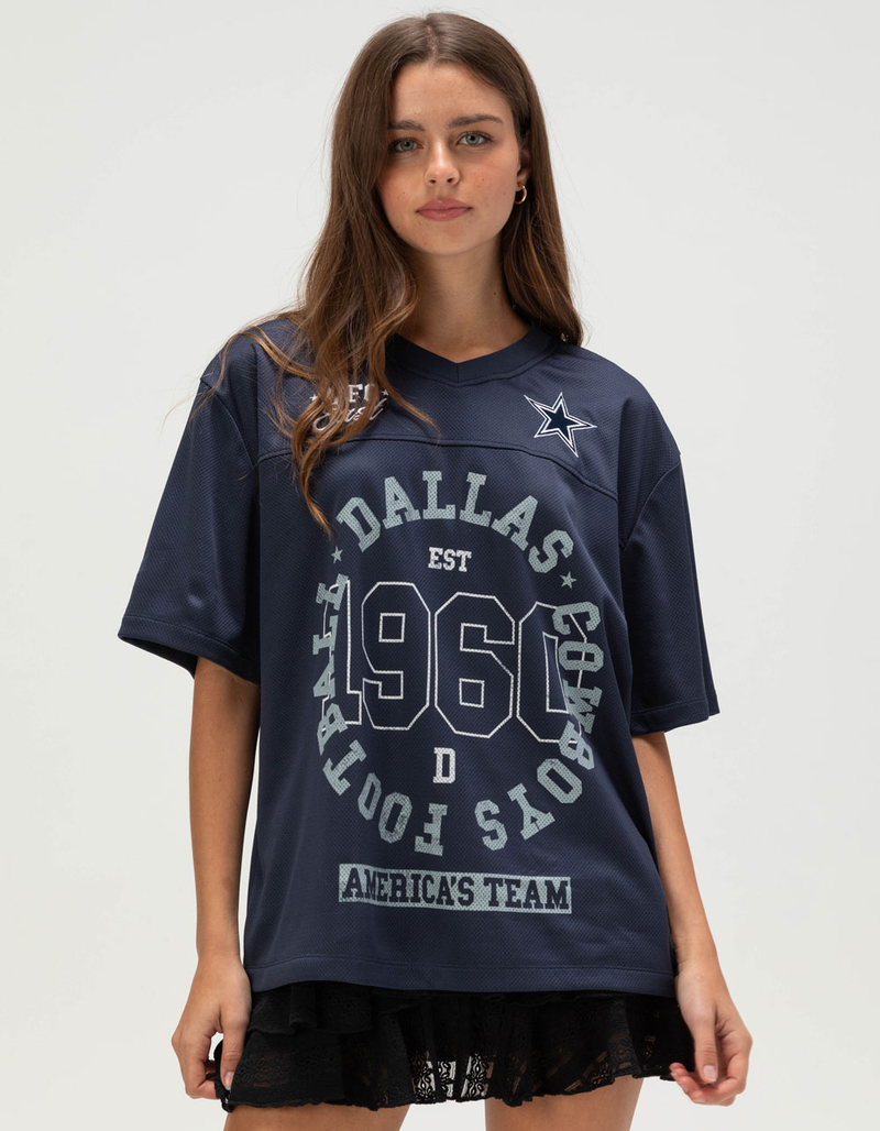 THE WILD COLLECTIVE Dallas Cowboys Womens Jersey image number 0