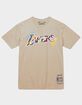 MITCHELL & NESS Los Angeles Lakers Game Day Pattern Mens Tee image number 1