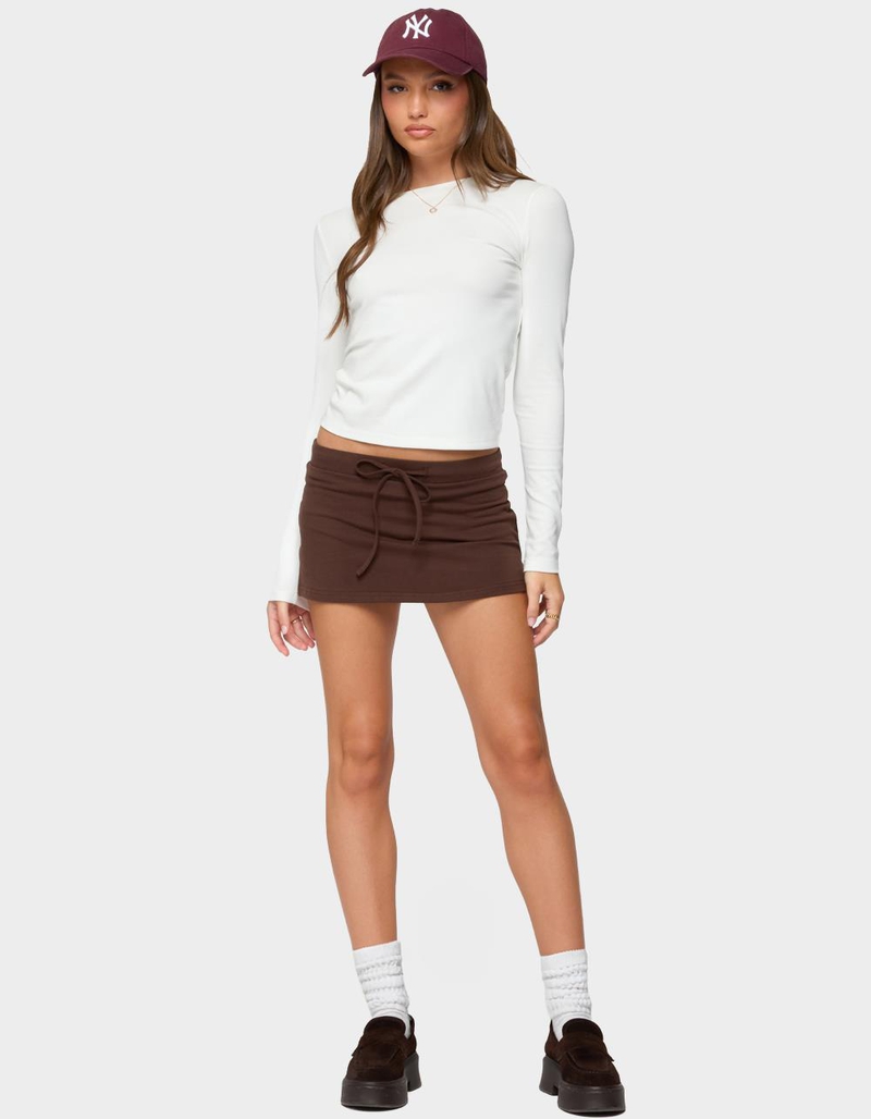 EDIKTED Bayside Slitted Micro Skort image number 3