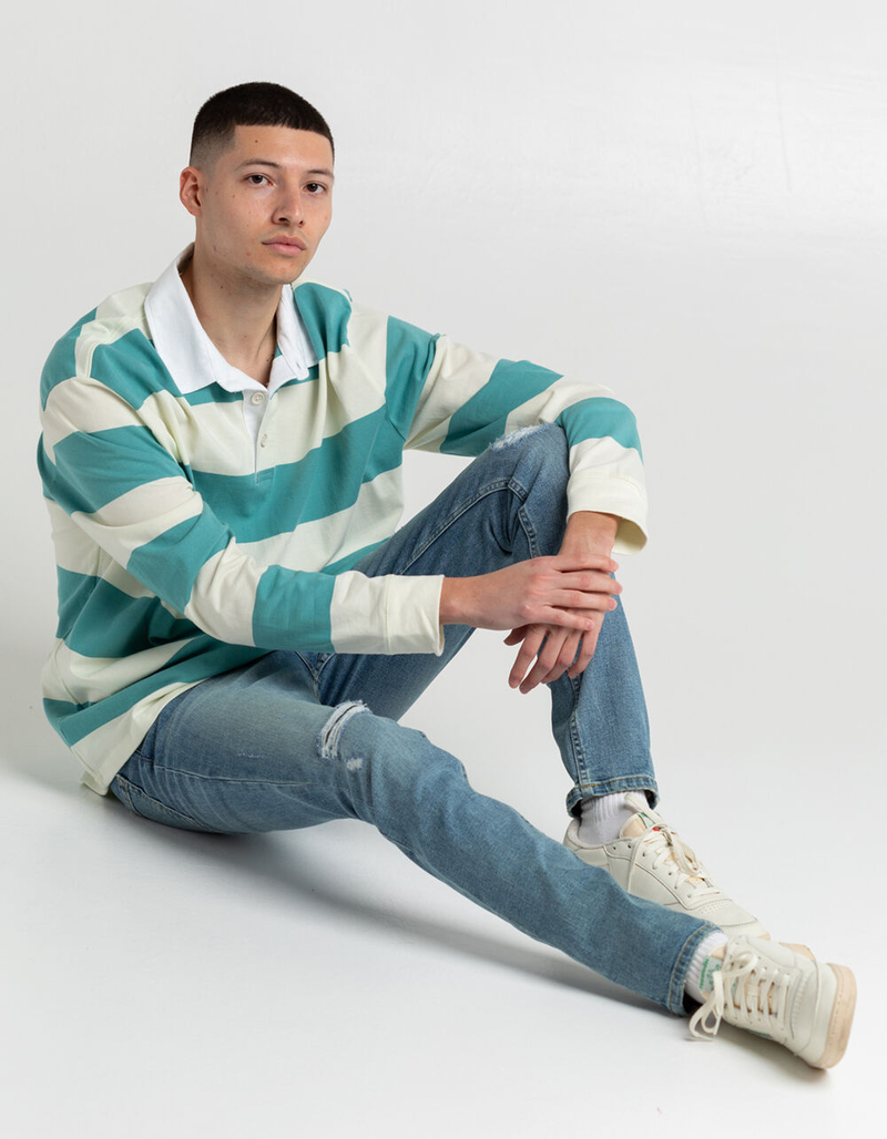 RSQ Classic Mens Rugby Shirt image number 4
