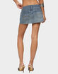 EDIKTED Verena Zip Pocket Micro Skort image number 3