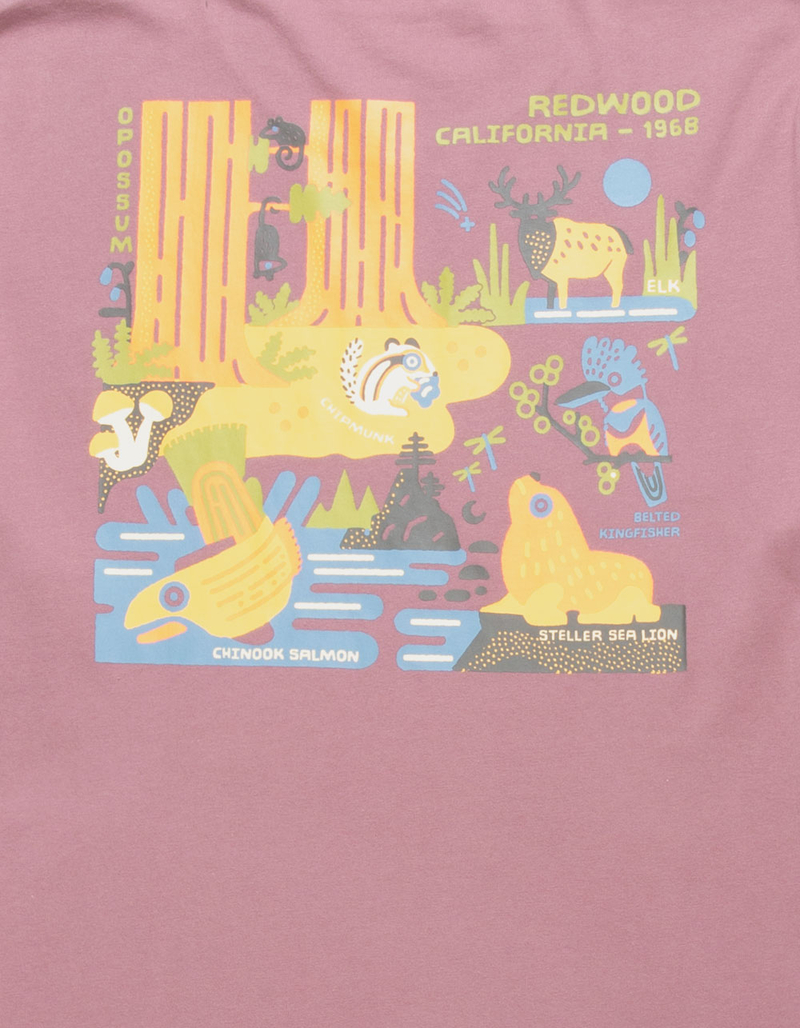 PARKS PROJECT Redwood 1968 Mens Tee image number 2