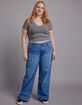RSQ Womens Low Rise Straight Leg Jeans image number 5
