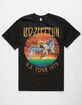 ARACA MERCH Led Zeppelin 1975 Mens T-Shirt image number 1