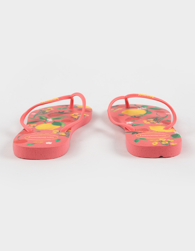 HAVAIANAS Slim Summer Bliss Womens Flip Flops image number 4