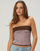 RSQ Womens Reversible Tube Top image number 1
