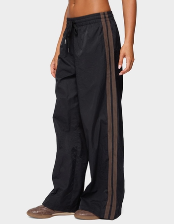 EDIKTED Kieran Stripey Nylon Track Pants Alternative Image