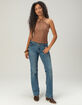 WEST OF MELROSE Hardware Sparkle Womens Halter Top image number 5