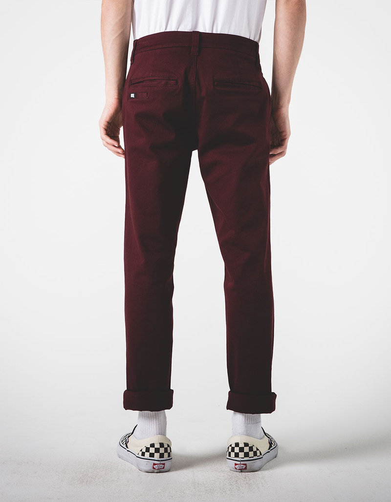 RSQ London Mens Skinny Stretch Chino Pants image number 2