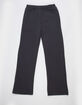 FULL TILT Plaid Stud Star Girls Wide Leg Sweatpants image number 1