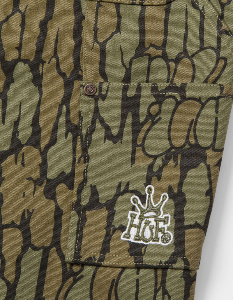 HUF Gilman Double Knee Camo Mens Pants image number 6