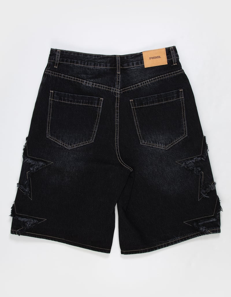 RSQ Mens Baggy Applique Jorts image number 2
