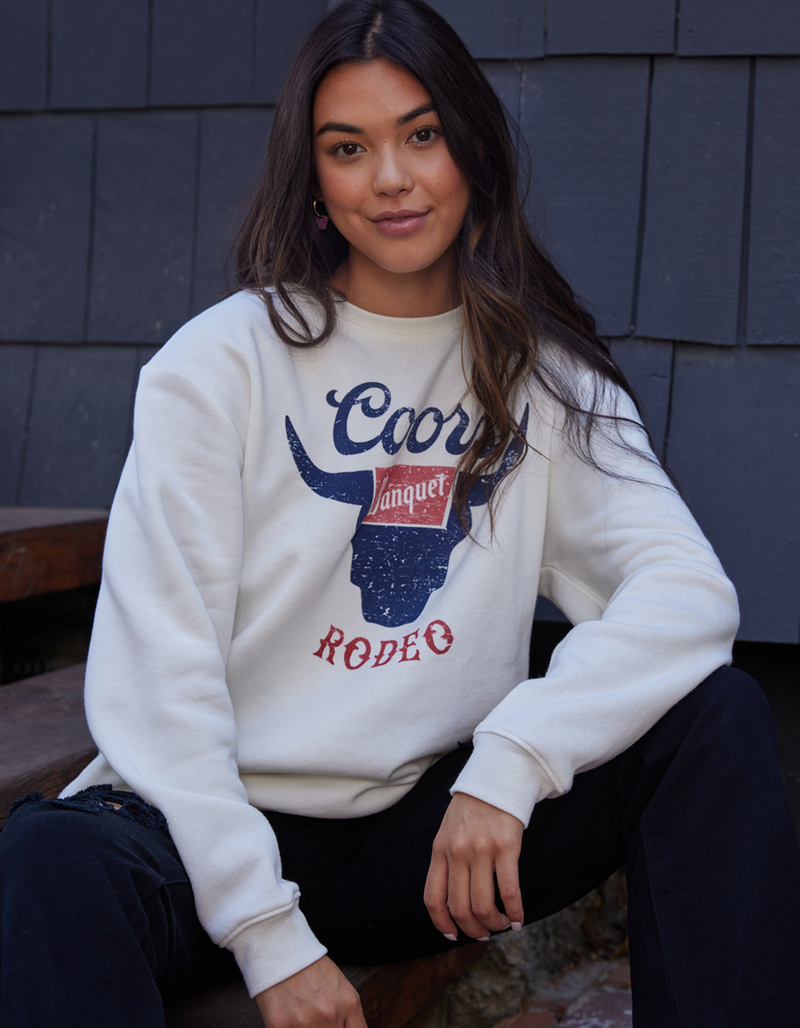 COORS Rodeo Womens Crewneck Sweatshirt image number 0