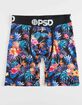 PSD x Sommer Ray Pineapple Blue Mens Boxer Briefs image number 4