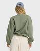 BILLABONG Vibes Kendal Womens Oversized Crewneck Sweatshirt image number 3