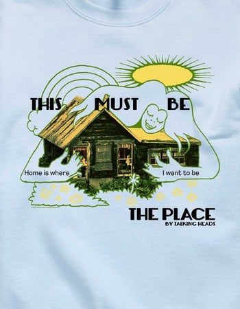 TALKING HEADS This Must Be The Place Unisex Crewneck Sweatshirt Alternative Image