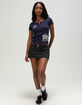 RSQ Womens California Henley Baby Tee image number 2