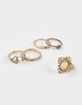 FULL TILT 5 Pack Vintage Stone Ring Set image number 1
