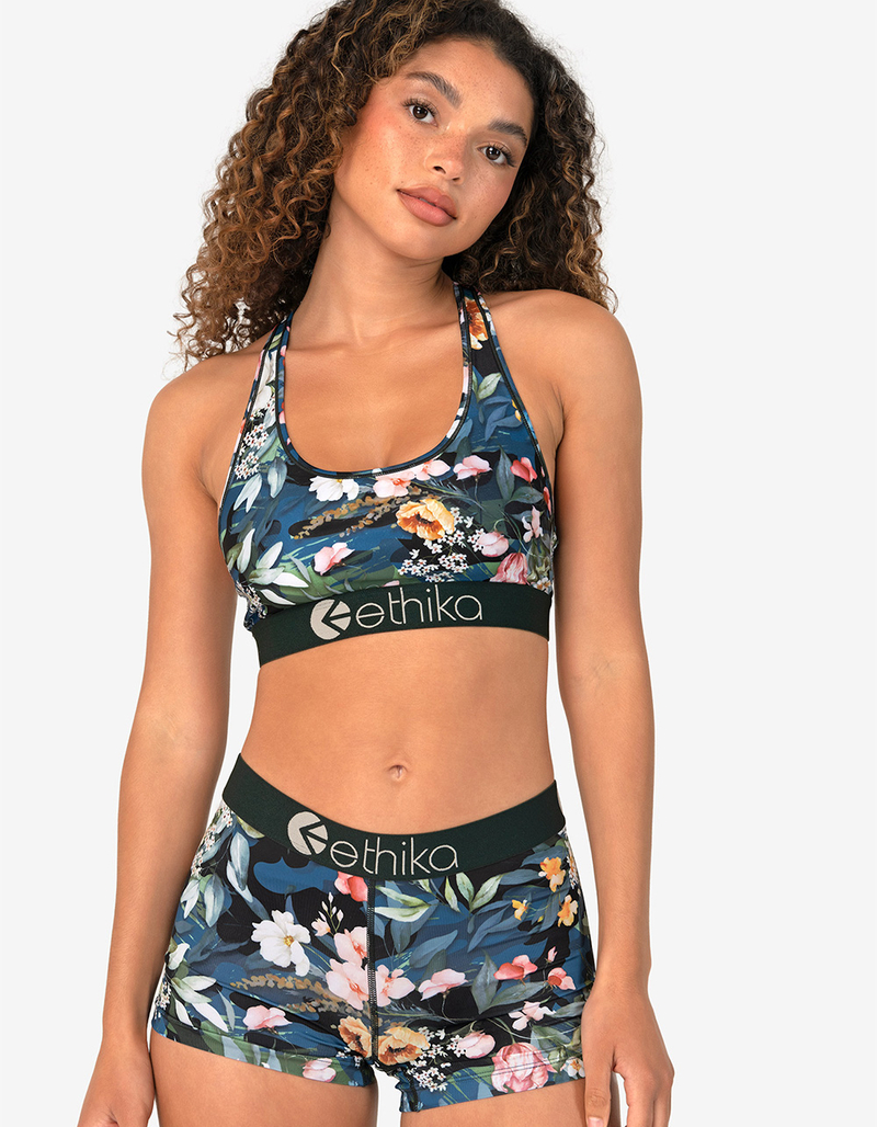 ETHIKA My Flowerz Womens Sports Bra image number 0