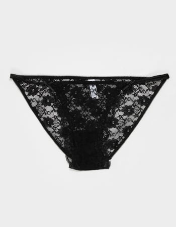 FULL TILT Double Strap Lace Hipster Panties Primary Image