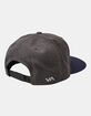 RVCA Twill II Mens Snapback Hat image number 2