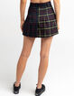 ALMOST FAMOUS Womens Splice Plaid Skirt image number 4