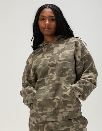 FULL TILT Camo Womens Hoodie Primary Image