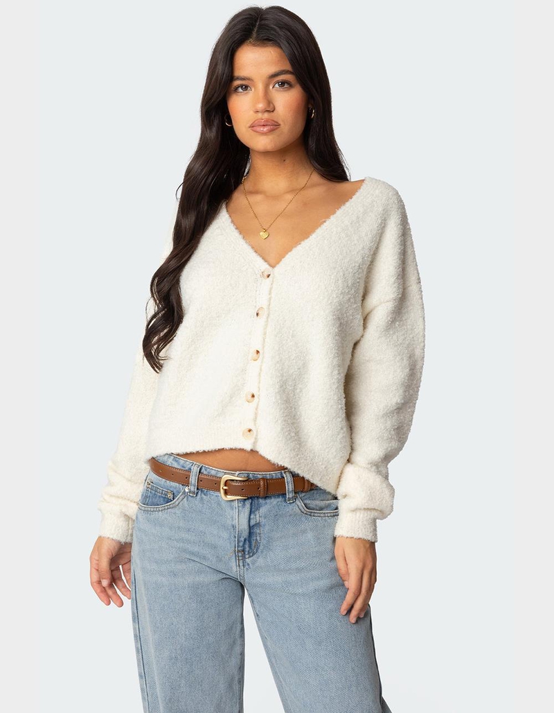 EDIKTED Jade Knitted Cardigan image number 0