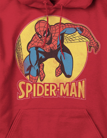 SPIDER-MAN Retro Unisex Hoodie Alternative Image