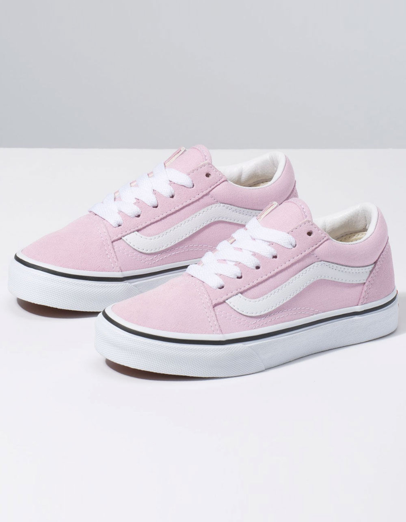 VANS Old Skool Lilac Snow & True White Girls Shoes image number 1