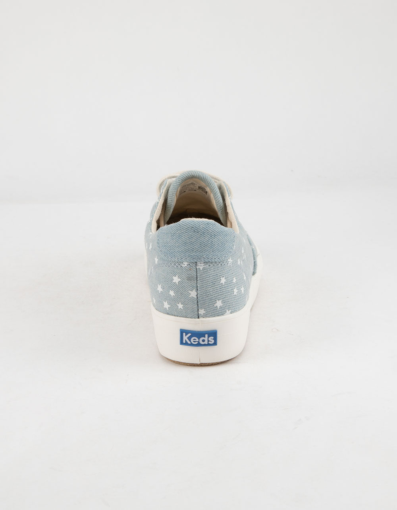 KEDS Rise Denim Star Light Blue Womens Shoes image number 4