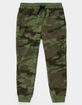 RVCA Ripper Boys Camo Green Jogger Pants image number 1