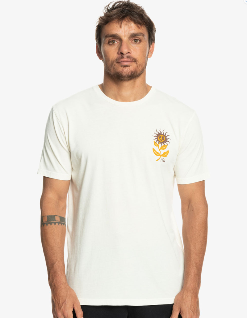 QUIKSILVER Sun Bloom Mens Tee image number 3