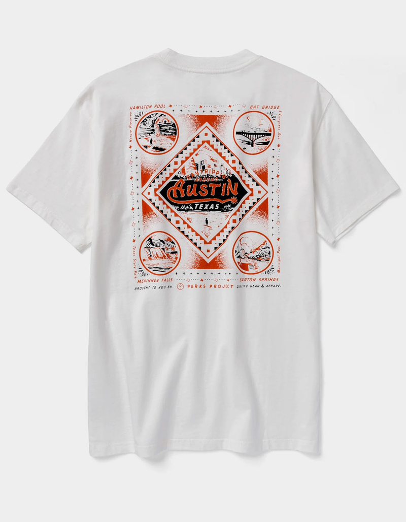 PARKS PROJECT Austin Daytrippin' Mens Tee image number 0