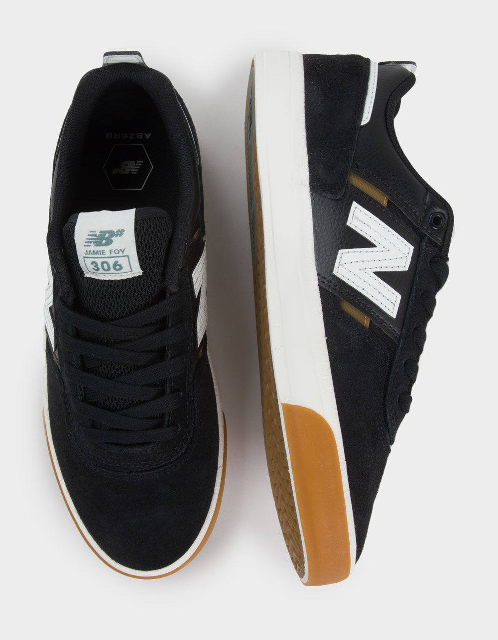 NEW BALANCE Numeric Jamie Foy 306 Shoes - BLACK COMBO | Tillys