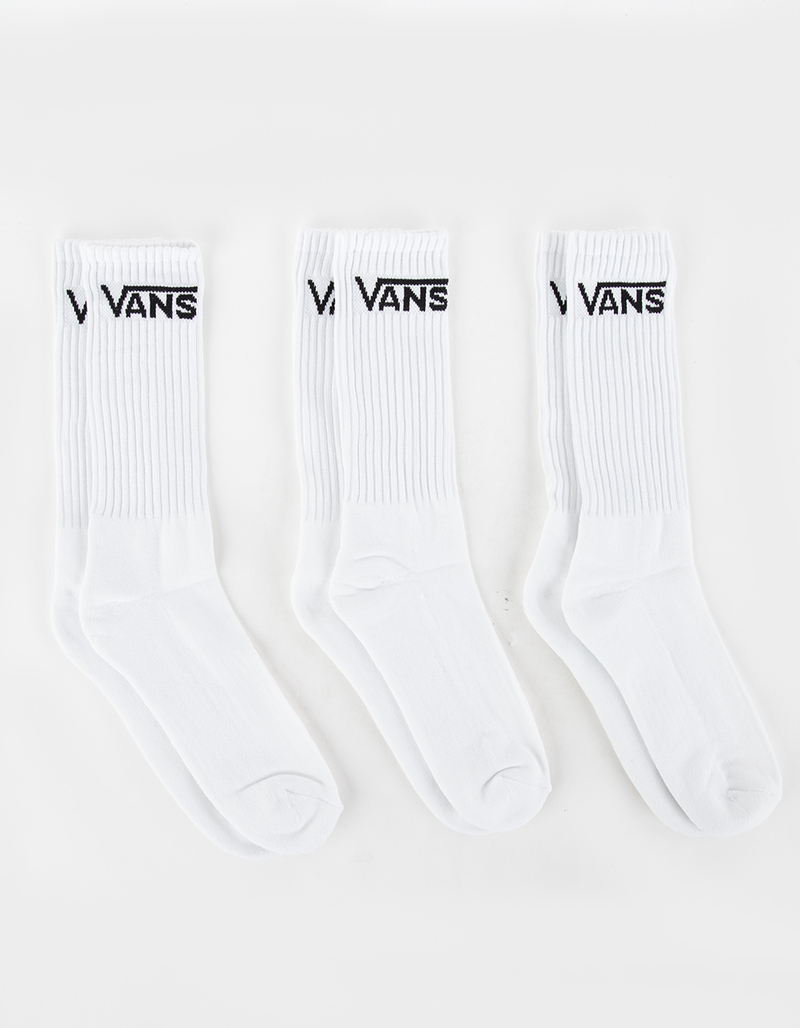 VANS 3 Pack Classic Mens Crew Socks image number 0
