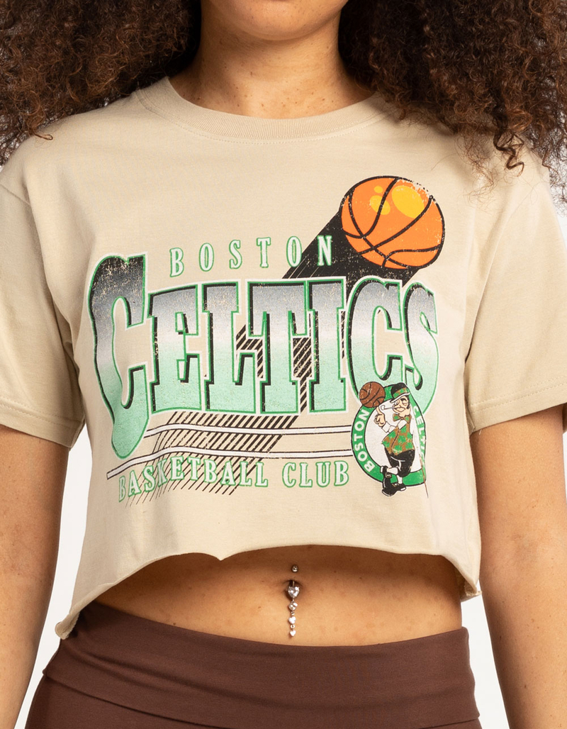 BOSTON CELTICS Womens Crop Tee image number 1