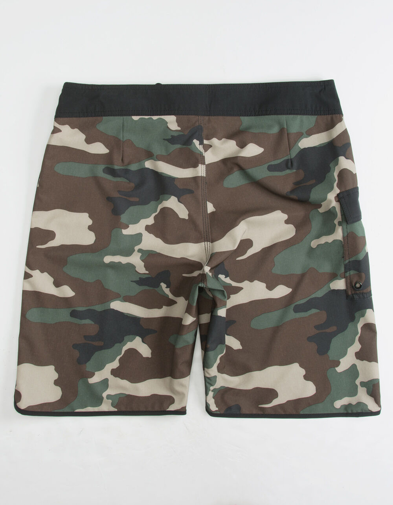 RVCA Eastern Dark Khaki Mens Boardshorts image number 1