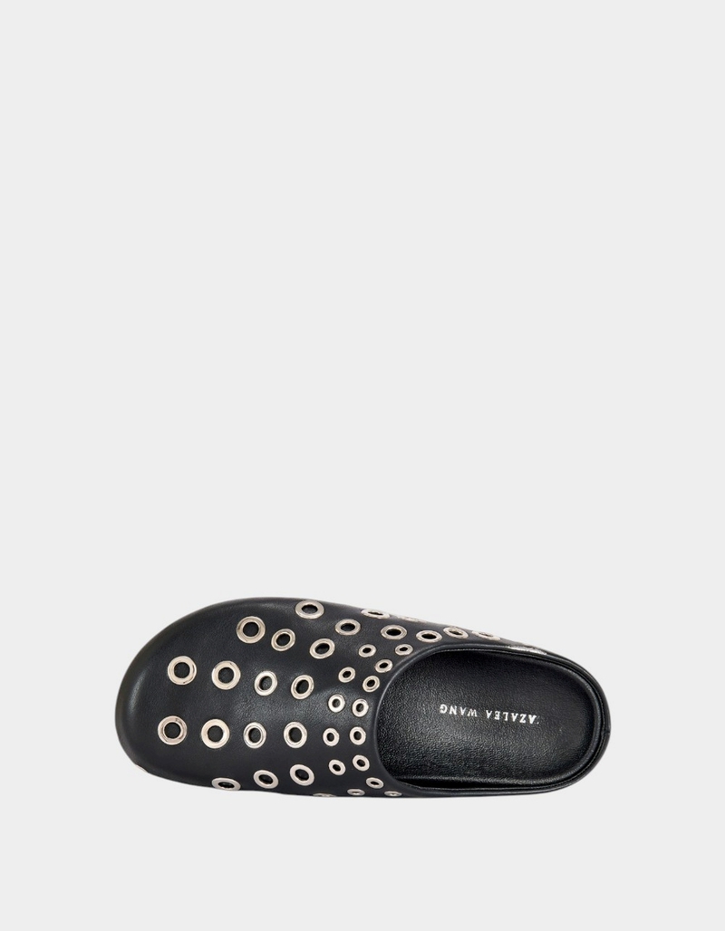 AZALEA WANG Marsha Grommet Womens Mules image number 3