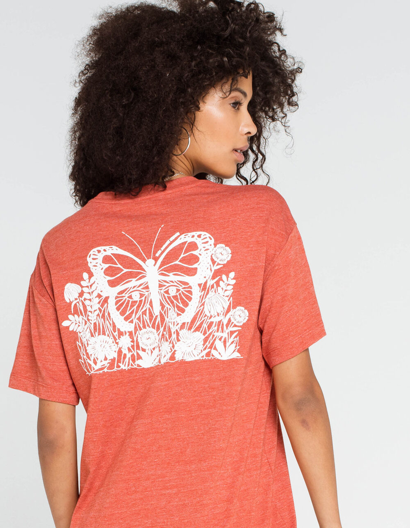 THE NORTH FACE Tri Blend Butterfly Womens Tee image number 0