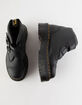 DR. MARTENS Devon Flower Buckle Womens Platform Boots image number 5