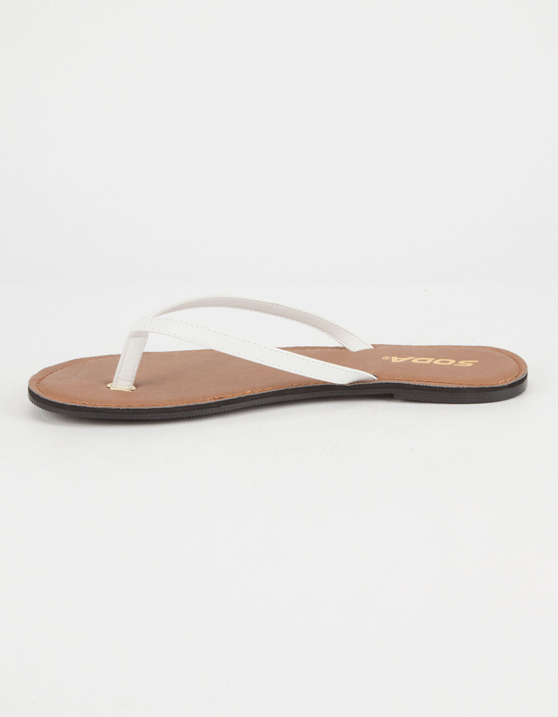 SODA Basic Womens Thong Sandals image number 2