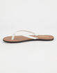 SODA Basic Womens Thong Sandals image number 3