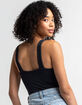 FREE PEOPLE Washed Seamless Graphite Bodysuit image number 3