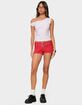 EDIKTED Keryn Striped Asymmetric Top image number 4
